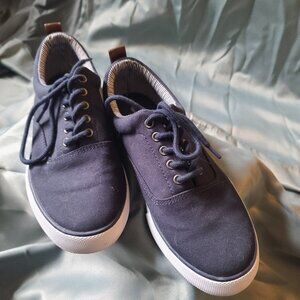 Navy Canvas Shoes
